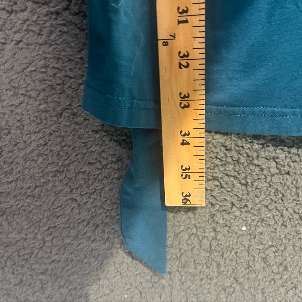 Fashion Nova Teal Mini Short Sleeve‎ Dress with Side Ties - Picture 6 of 9